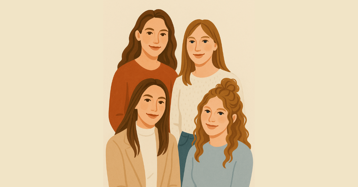 Maak kennis met Leen, Jielke, Emma en Saskia. Strak Plan online diëtisten. Vlaanderen, Nederland