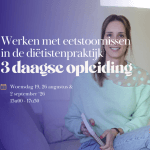 Werken met eetstoornissen in de diëtistenpraktijk Een 3-daagse ACT-gebaseerde praktijkopleidingEen 3-daagse ACT-gebaseerde praktijkopleiding