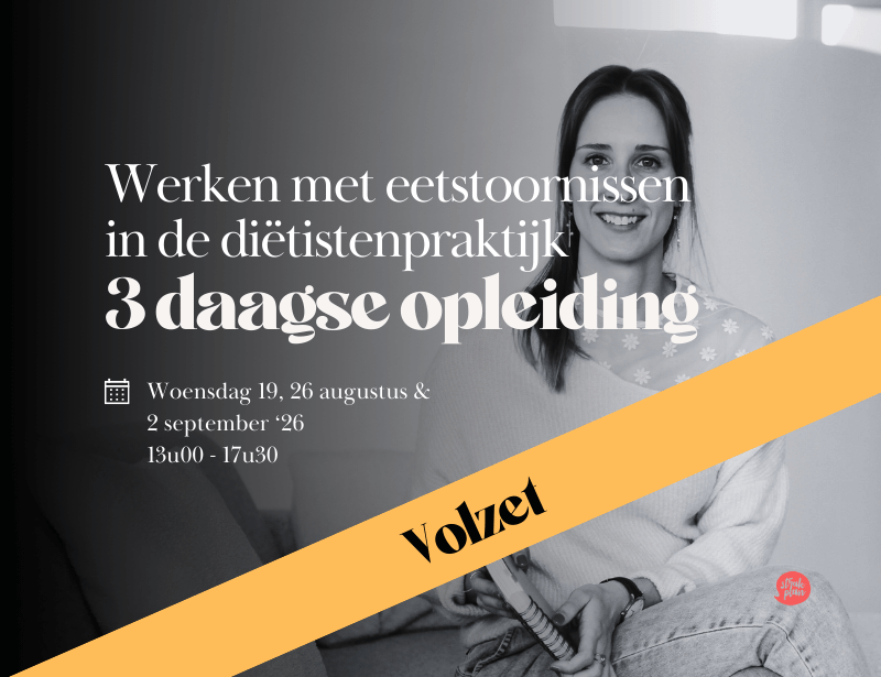3 daagse opleiding voor diëtisten ACT bij eetstoornissen