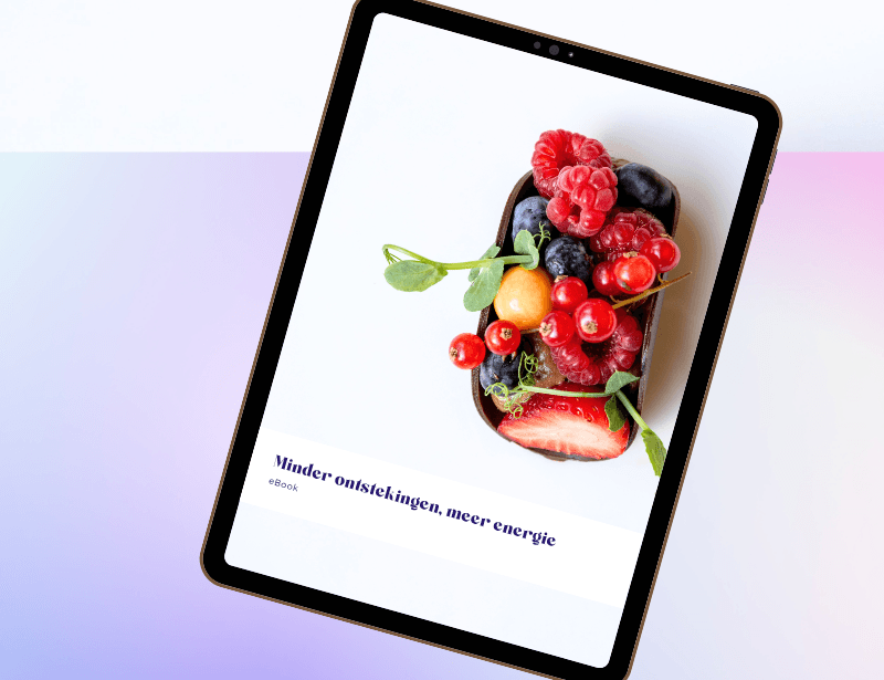 eBook - Minder ontstekingen, meer energie