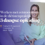 3 daagse opleiding voor diëtisten ACT bij eetstoornissen