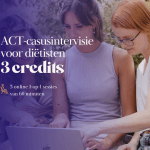 ACT-casusintervisie voor diëtisten - 3 credits